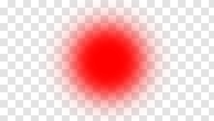 Red Circle Computer Wallpaper - Close Up - Light Effect Transparent Background Transparent PNG