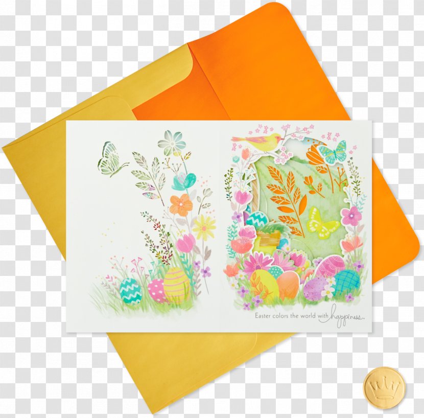 Easter Cartoon - Construction Paper Envelope Transparent PNG