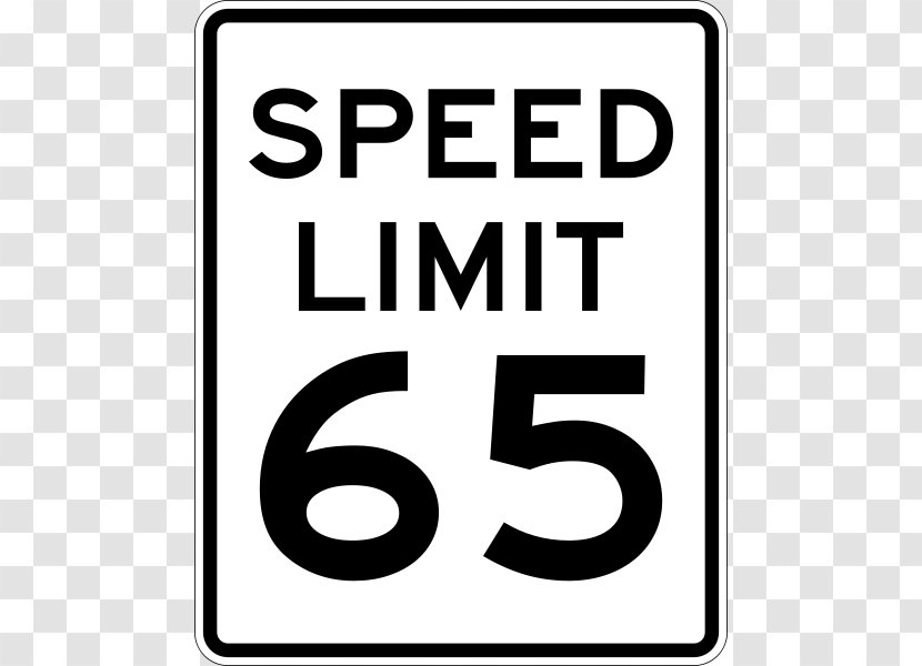 United States Speed Limit Traffic Sign - Vehicle - 55 Mph Transparent PNG
