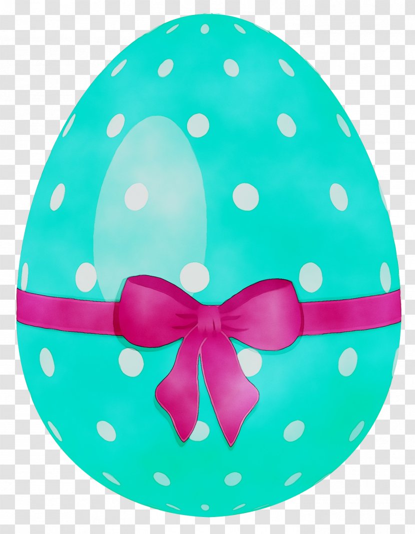 Red Easter Egg Clip Art - Turquoise - Teal Transparent PNG