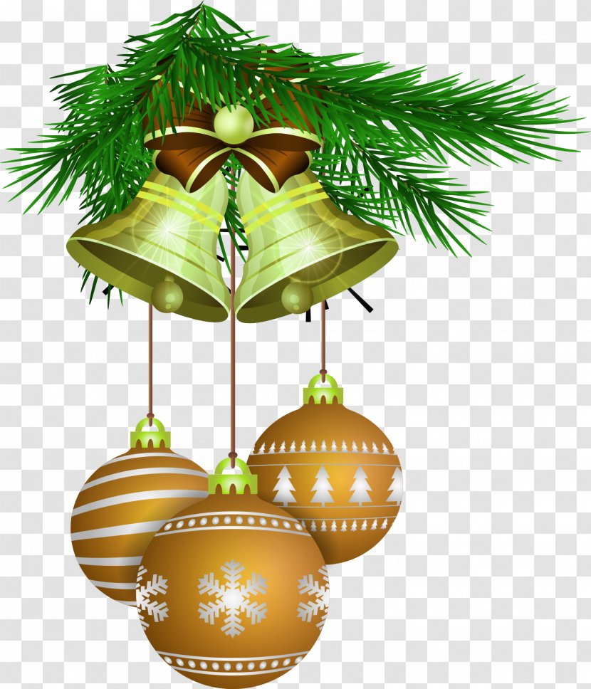 Christmas Tree Wish Greeting Card Happiness - Evergreen - Green And Fresh Bell Decoration Pattern Transparent PNG