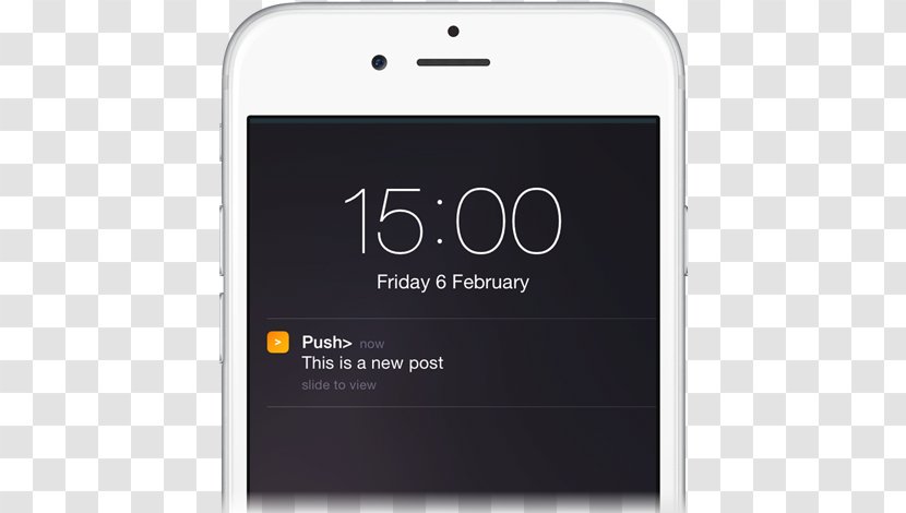 Smartphone - Iphone - Push Notifications Transparent PNG