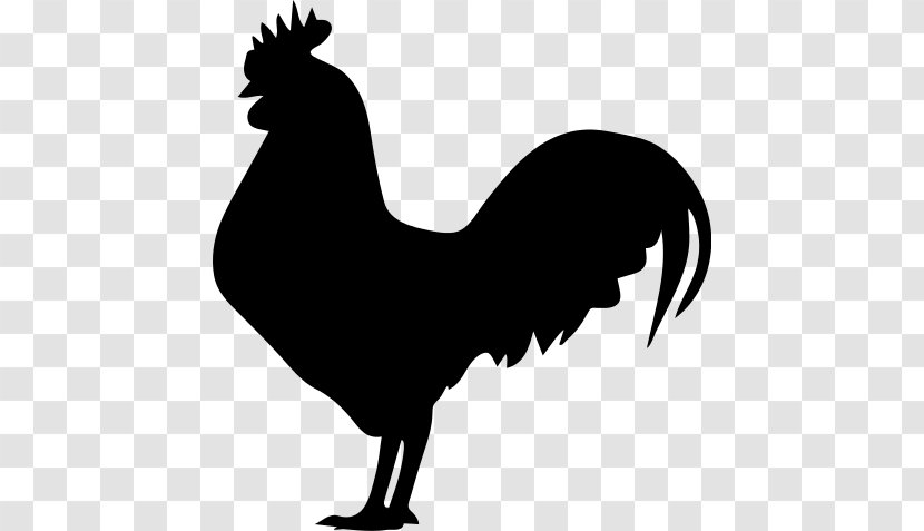 Rooster Silhouette Clip Art - Kifaranga Transparent PNG