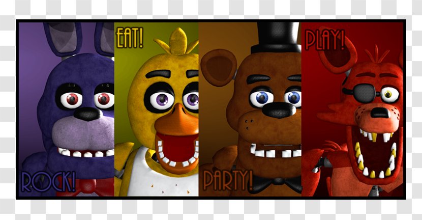 Five Nights At Freddy's 2 3 Poster Image Illustration - Cartoon Transparent PNG