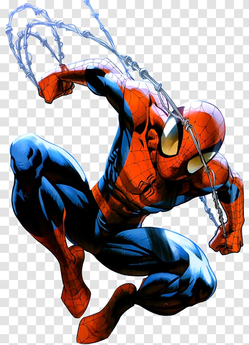 Ultimate Spider-Man Digital Art Comic Book - Peter Parker Transparent PNG