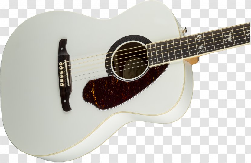 Acoustic Guitar Fender 0968300021 Tim Armstrong Hellcat Acoustic-Electric - Heart - Rosewood Transparent PNG