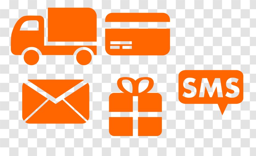 Delivery E-commerce Service SMS Courier - Text - Business Transparent PNG