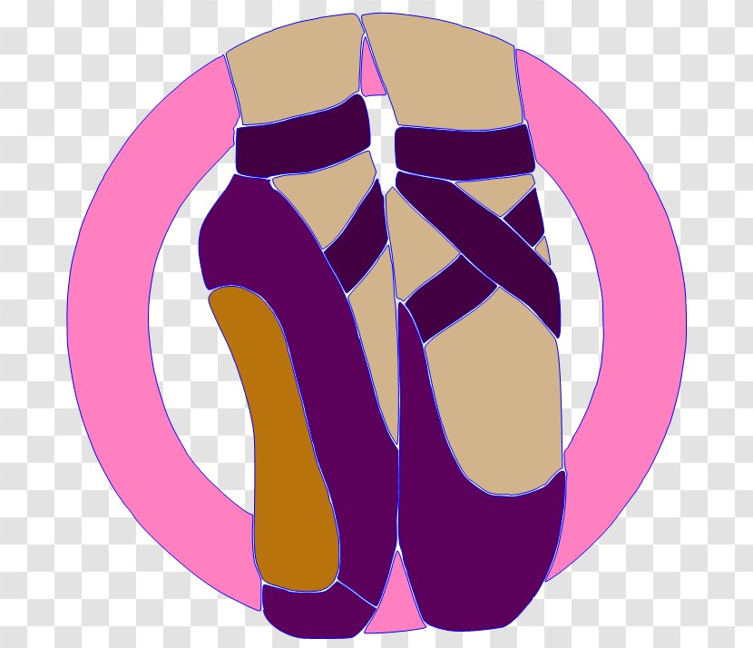 Shoulder Shoe Clip Art - Purple - Paper Piece Transparent PNG