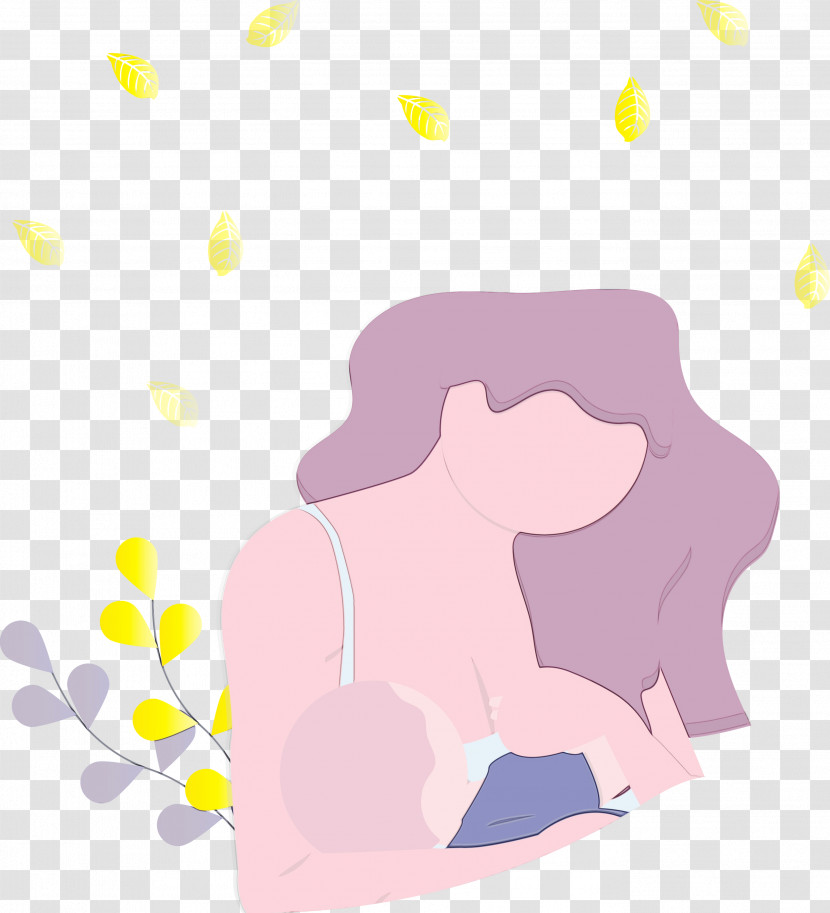 Pink Cartoon Transparent PNG