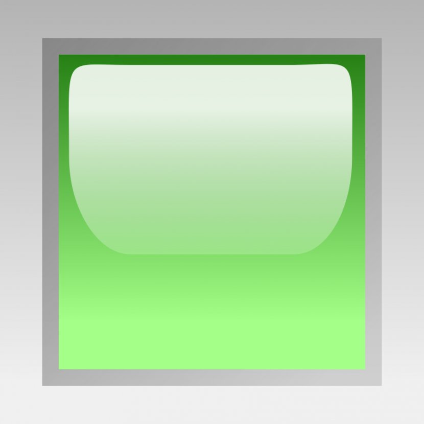 Picture Frames Rectangle - Square Button Cliparts Transparent PNG
