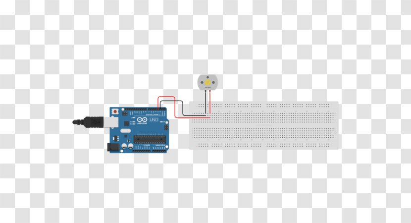 Electronic Circuit Arduino Electrical Network Relay Autodesk 123D - Electricity - DC Motor Transparent PNG