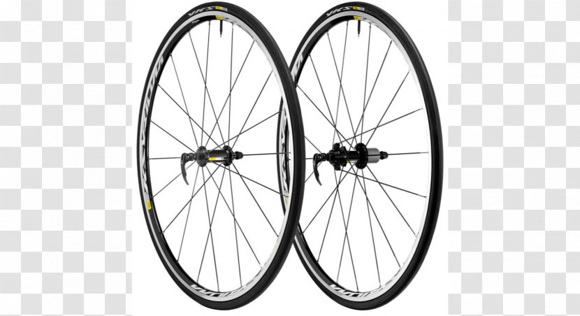 Mavic Aksium Elite Bicycle Wheel Tire - Stem Transparent PNG