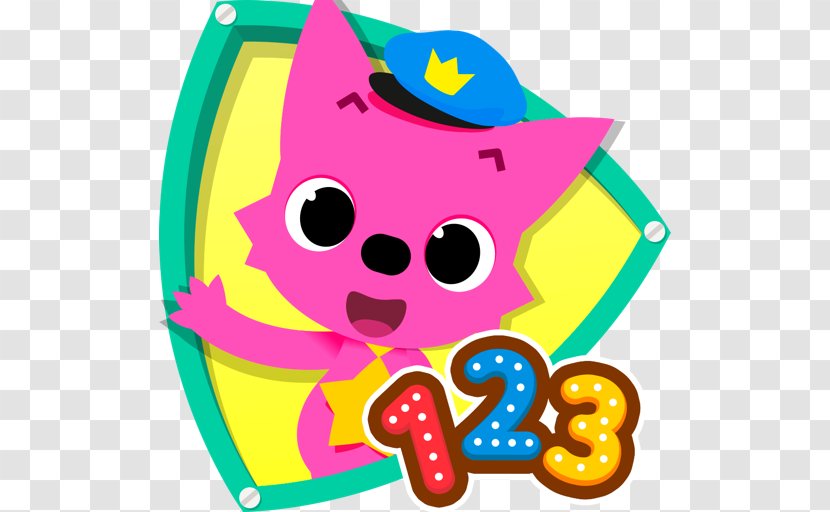 Pinkfong 123 Numbers - Education - Count & Tracing Game Song123 Transparent PNG
