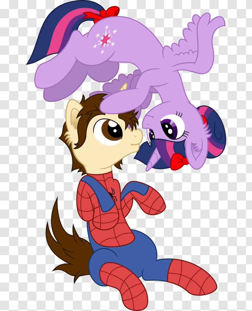 Spider-Man Twilight Sparkle My Little Pony Venom - Heart - Spider-man Transparent PNG