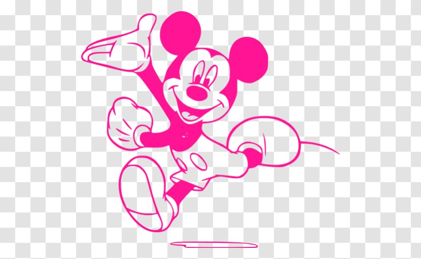 Mickey Mouse Minnie Coloring Book Image Drawing - Flower Transparent PNG