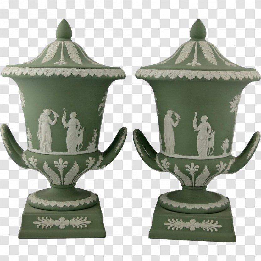 Antique Miami Beach Urn Ceramic Pottery Transparent PNG