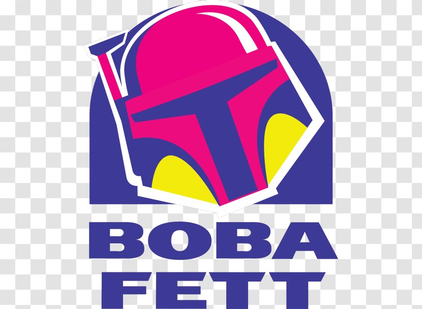 Boba Fett Taco Clip Art Logo Star Wars - Purple Transparent PNG