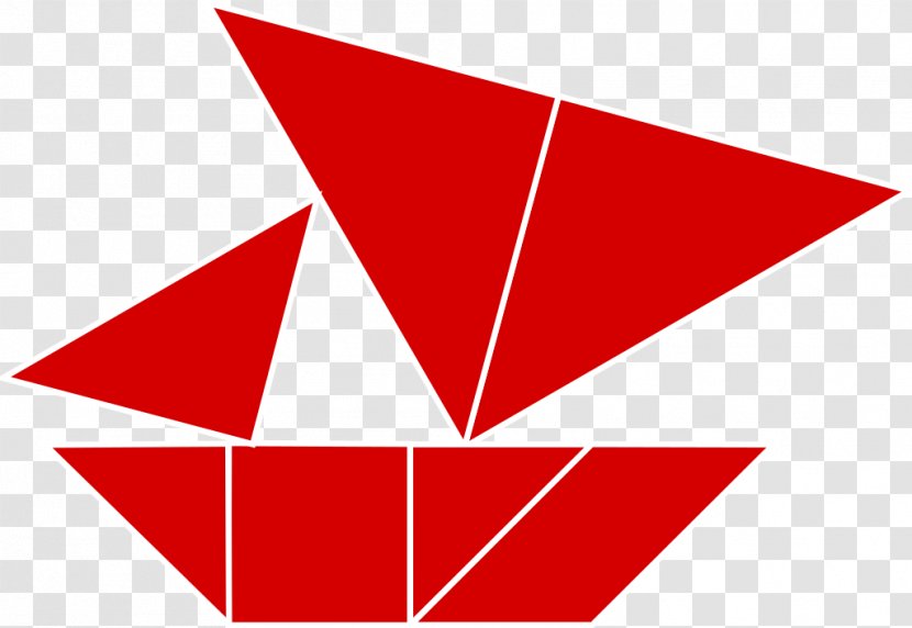 Tangram Triangle Wikimedia Commons - Foundation Transparent PNG