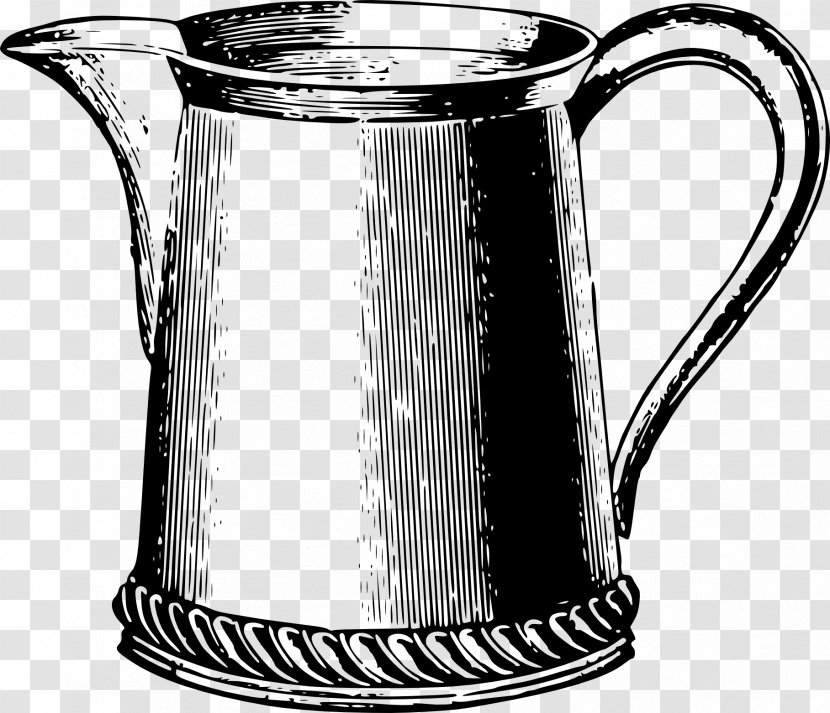 Jug Creamer Clip Art - Pitcher - Set Vectorr Transparent PNG