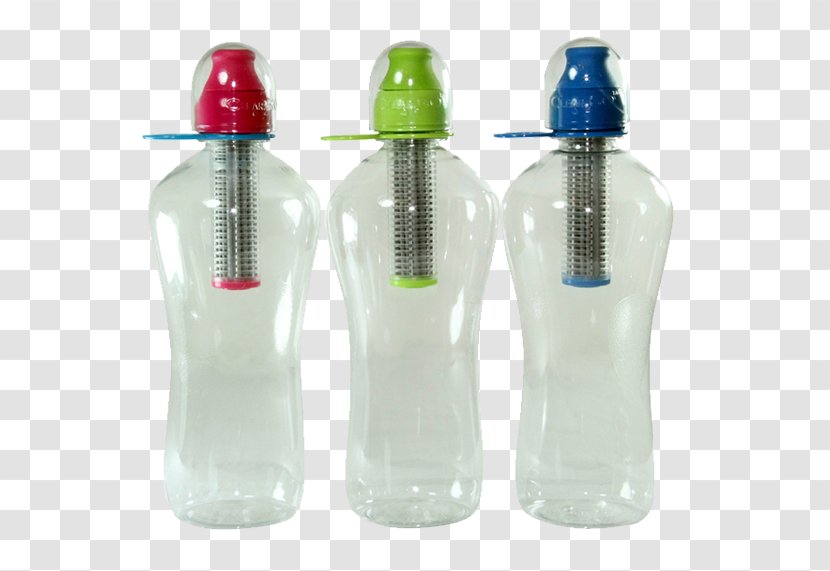 Water Bottles Filter Glass - Plastic Bottle Transparent PNG