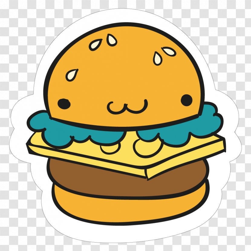 Hamburger Fast Food French Fries Sticker Burger King - Hamburg Clipart Transparent PNG