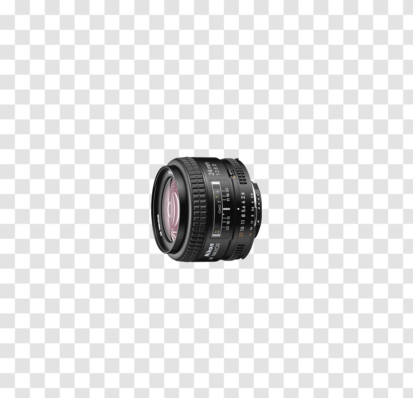 Camera Lens Nikon AF Nikkor 50 Mm F/1.8D Wide-angle Focal Length - Autofocus Transparent PNG