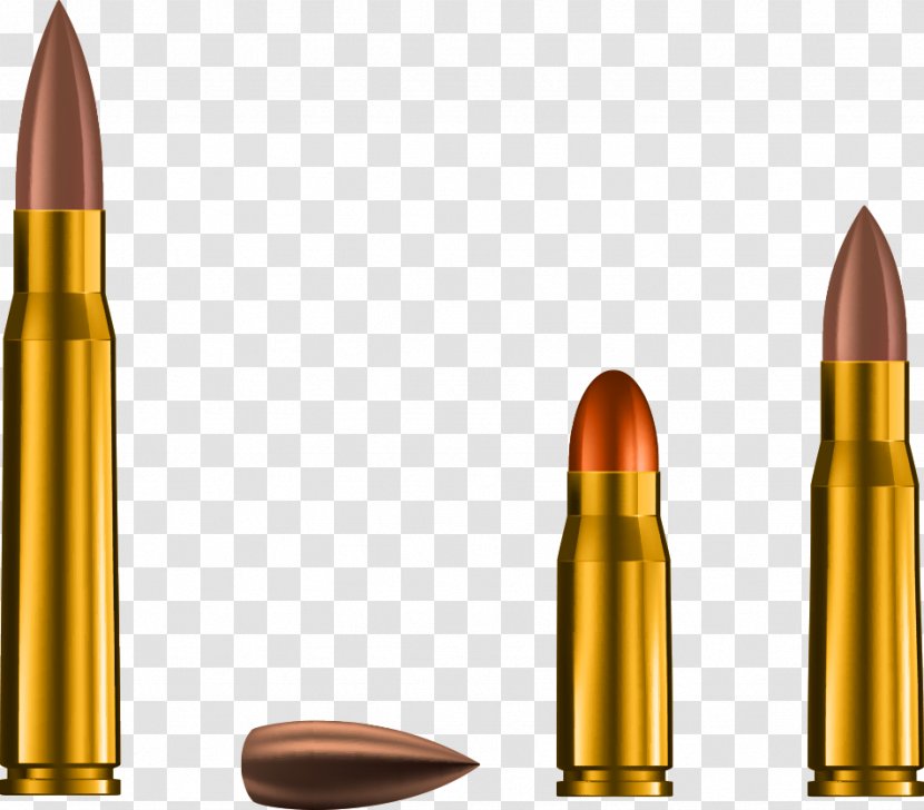 Bullet Weapon Cartridge - Flower - Vector Bullets And Transparent PNG