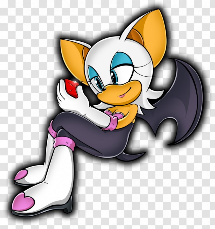 Cat Rouge The Bat Shadow Hedgehog Sonic Jump - Fictional Character Transparent PNG