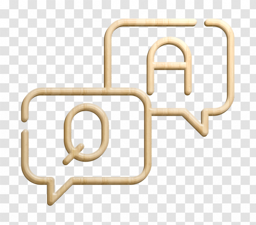 Q&a Icon Academy Icon Doubt Icon Transparent PNG