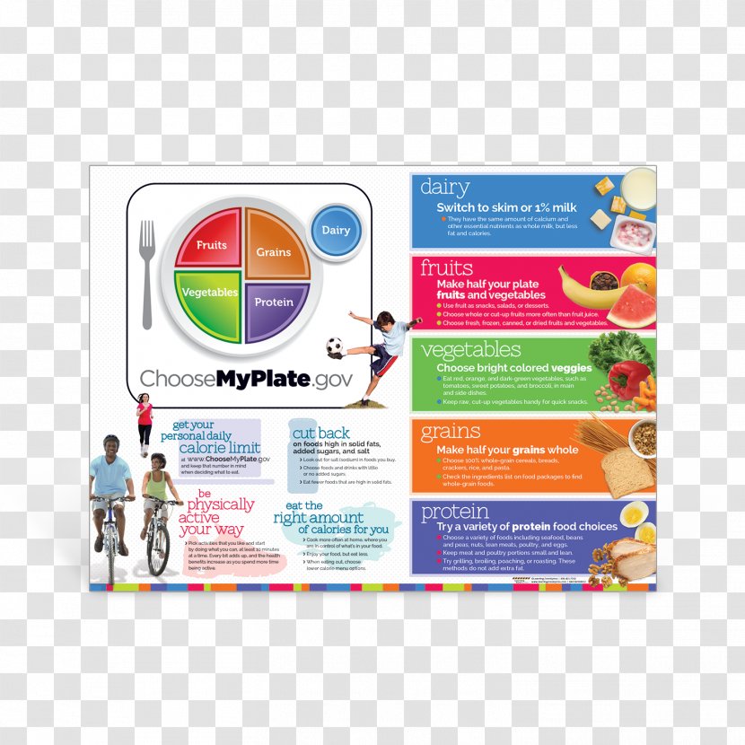MyPlate Nutrition Poster Food Group - Mypyramid - Posters Of Taobao Transparent PNG