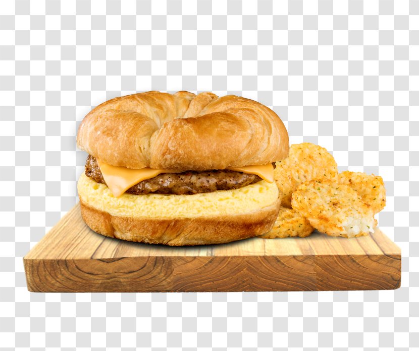 Breakfast Sandwich Slider Cheeseburger Hamburger - Sandwiches Transparent PNG