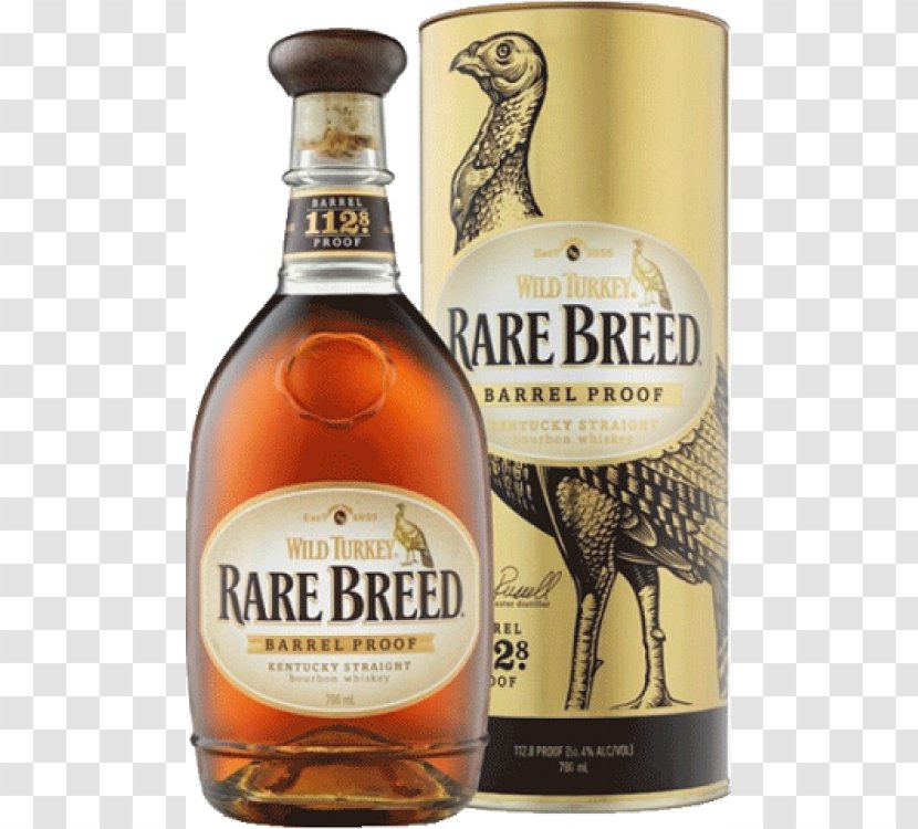 Wild Turkey Bourbon Whiskey Rye Scotch Whisky - Elijah Craig - Bottle Transparent PNG