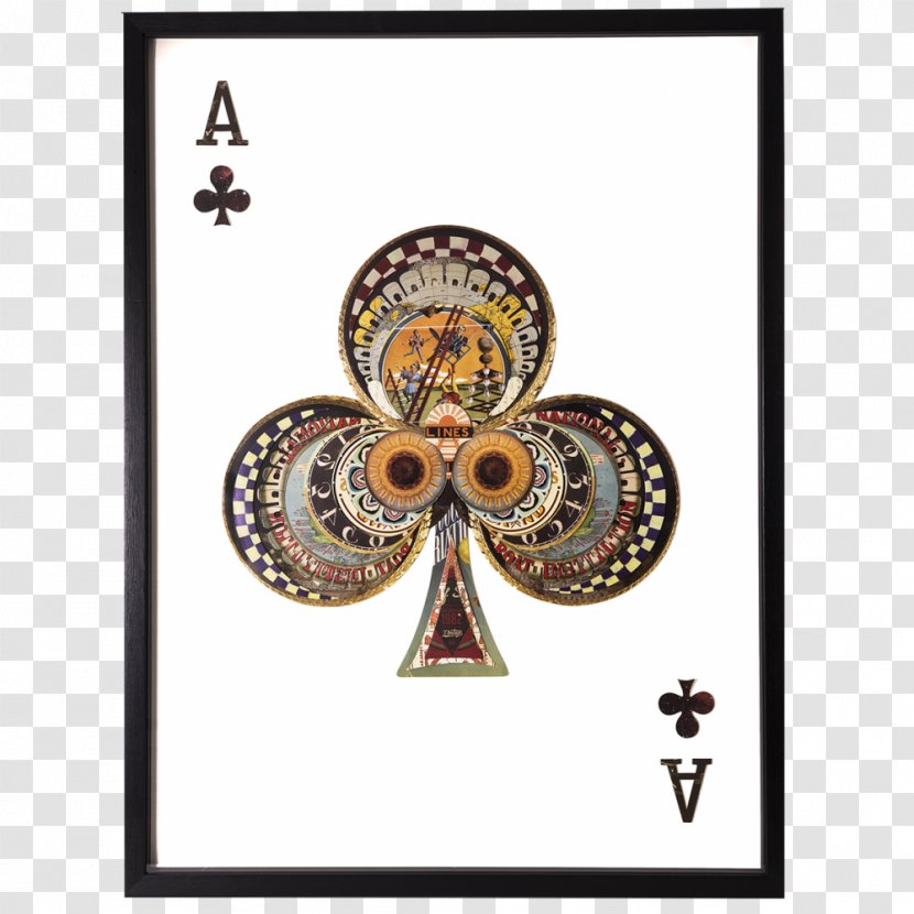 Oil Painting Work Of Art - Symbol - Ace Clubs Transparent PNG