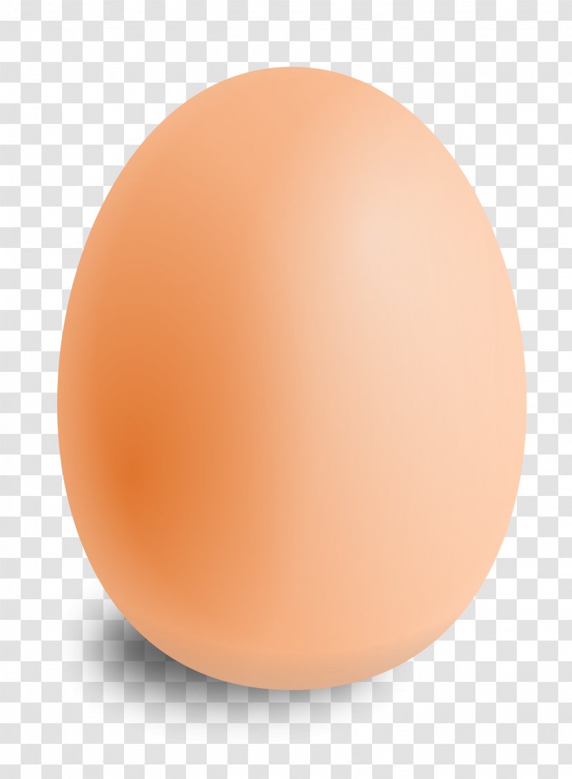 Orange Sphere Design Product - Oval - Egg Image Transparent PNG