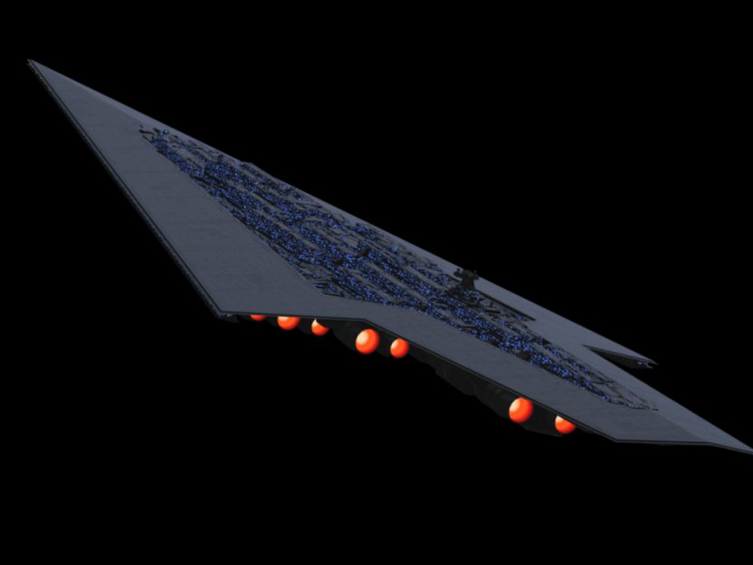 Super Star Destroyer Executor Grand Admiral Thrawn Wars Airplane - Military Aircraft - Death Transparent PNG