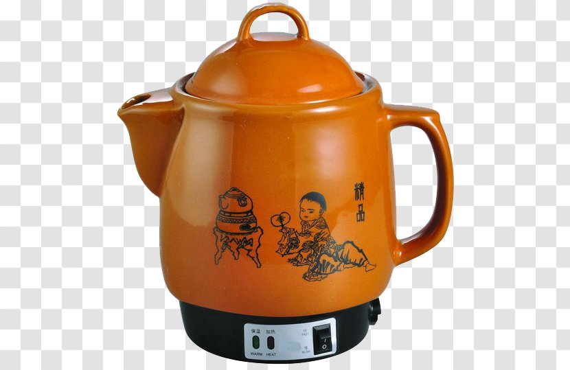 Chinese Herbology Traditional Medicine Stock Pot Frying Ceramic - Tableware - Electronic Tank Transparent PNG