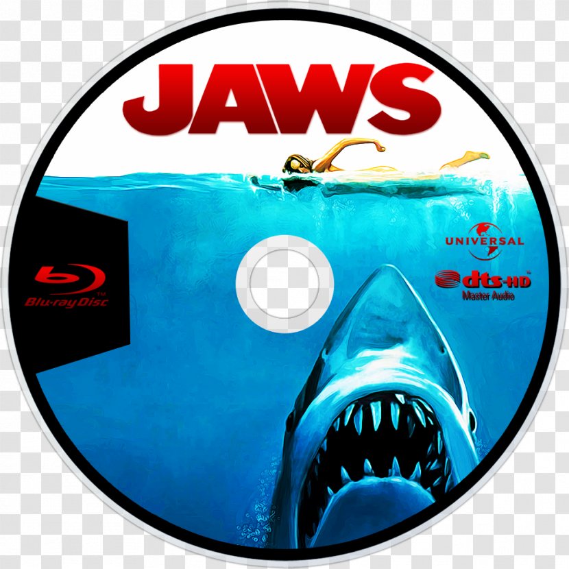 Compact Disc Blu-ray Film Poster Jaws - 3d Transparent PNG