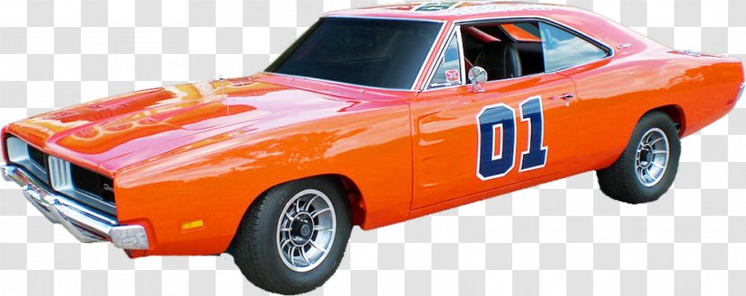 General Lee Muscle Car Film - Silhouette Transparent PNG
