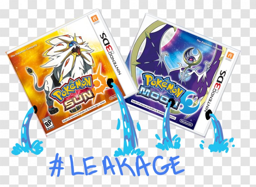 Pokémon Sun And Moon Game Nintendo 3DS Dual Pack Transparent PNG