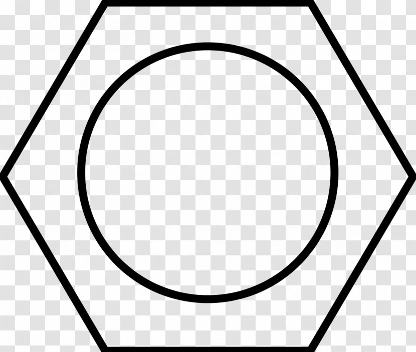 Hexagon Polygon Decagon Circle Angle - Cartoon Transparent PNG