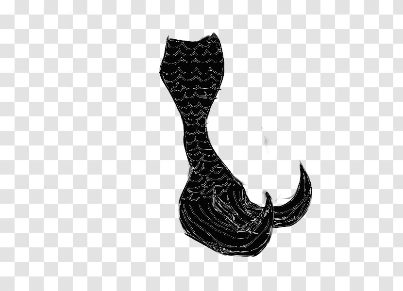 Mermaid Drawing Tail Clip Art - Monochrome Photography - How To Draw Tails Transparent PNG