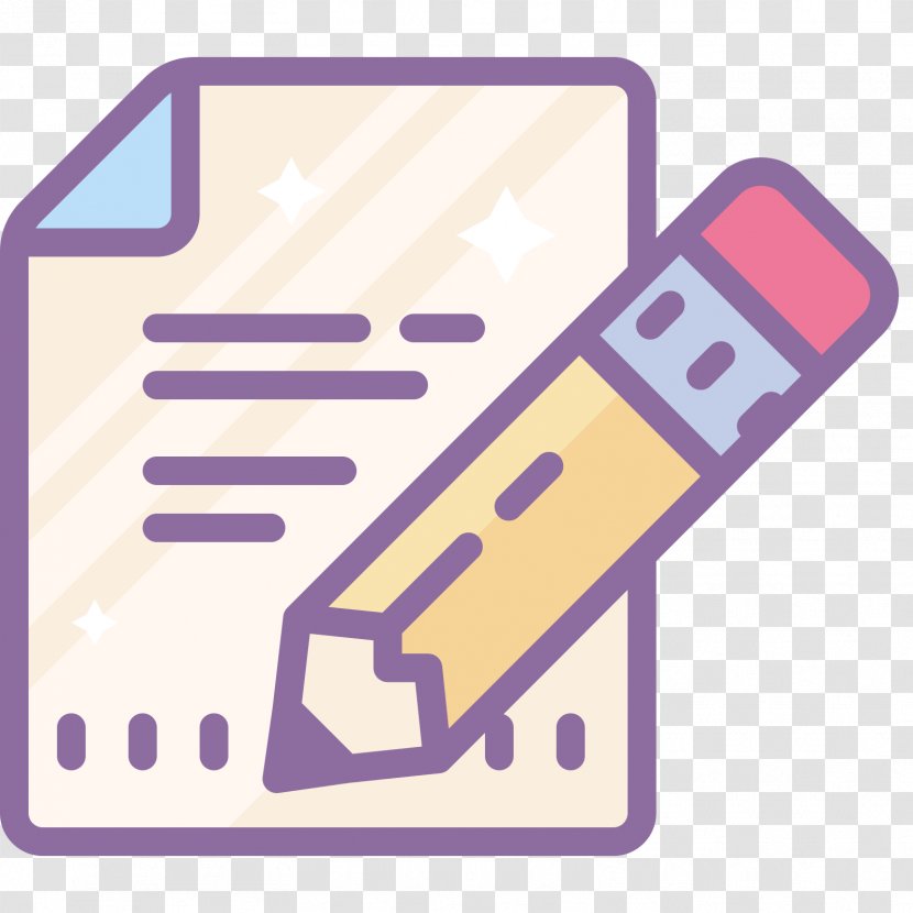 Blog - Purple - Wordpad Transparent PNG