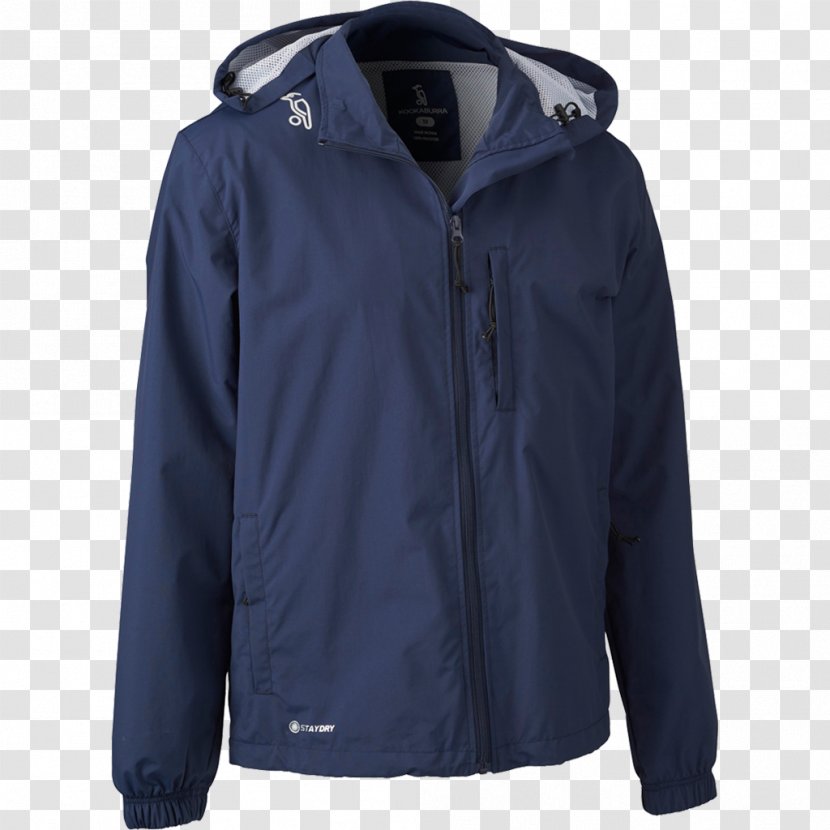 Kookaburra Sport Jacket Pants Cricket - Hood - Rain Gear Transparent PNG
