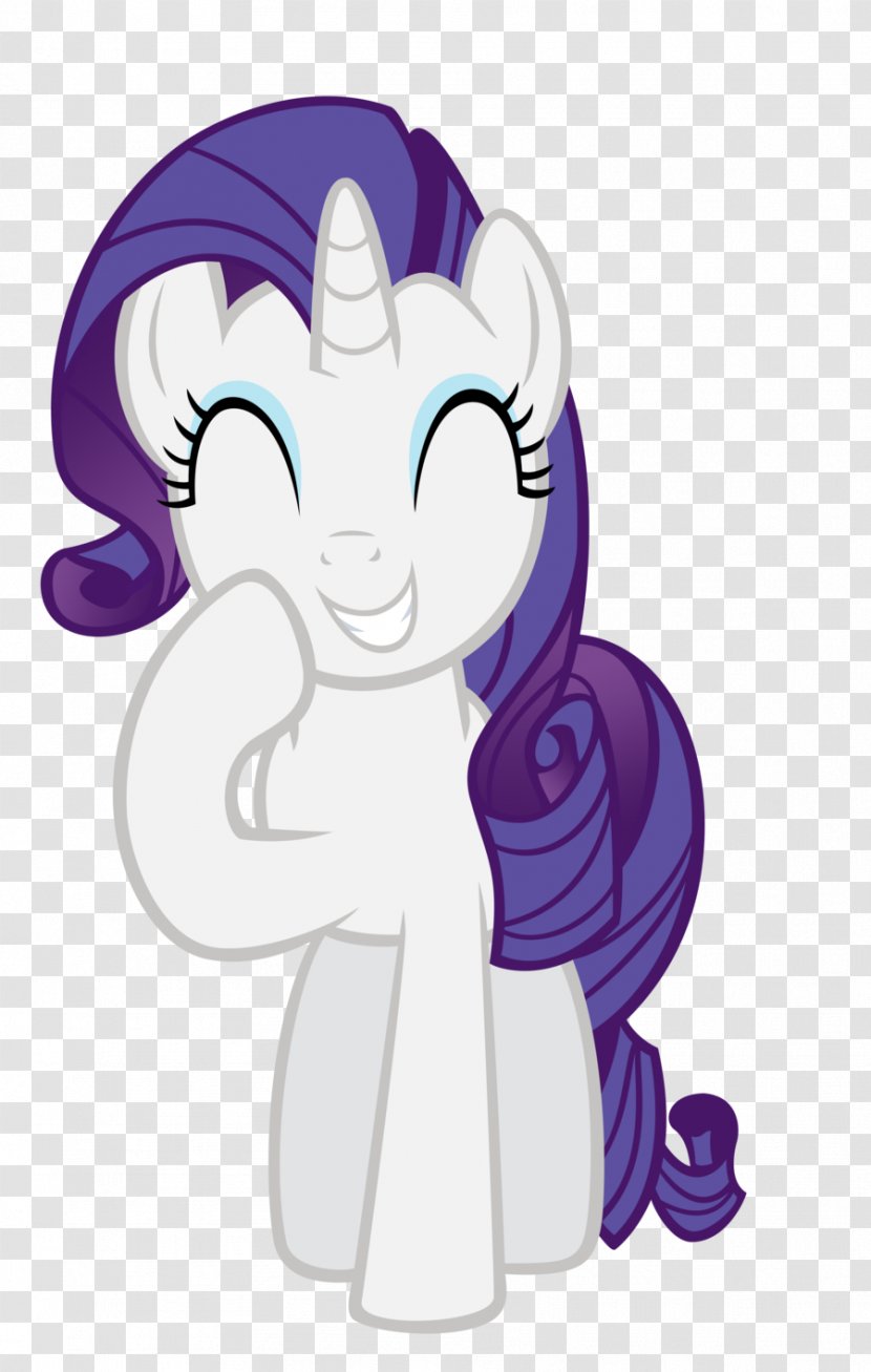 Rarity Pony Twilight Sparkle Cartoon Rainbow Dash - Silhouette - Face Transparent PNG