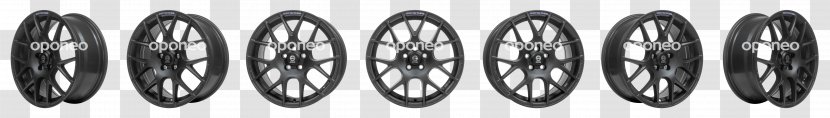 Autofelge Alloy Wheel Price Rim Car - Black And White Transparent PNG