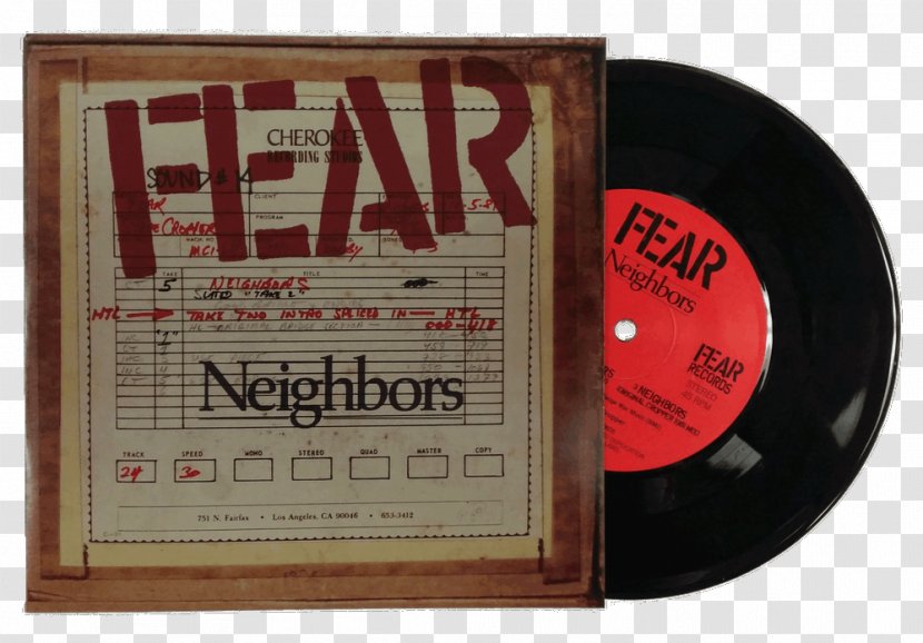 Fear More Beer Neighbors (feat. John Belushi) Compact Disc - Phonograph Record - Punk Rock Transparent PNG