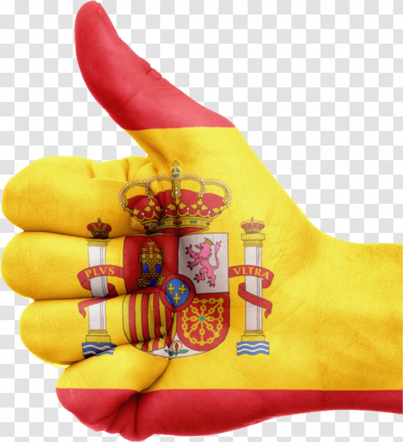 Flag Of Spain Spanish Language Word - Stuffed Toy Transparent PNG