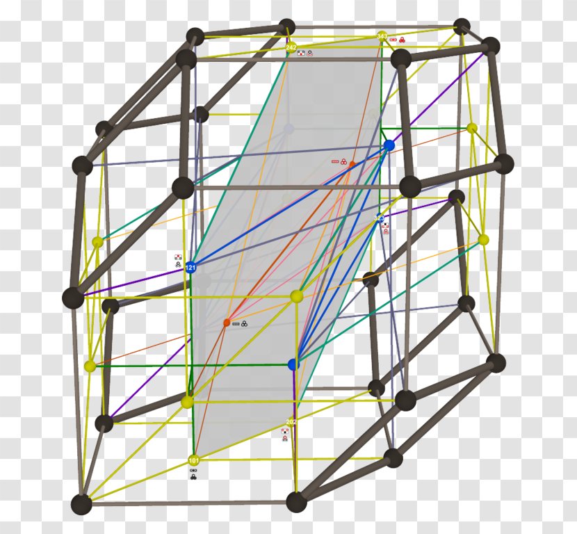 Bicycle Frames Tube And Clamp Scaffold Cocoon Structure - Xz Transparent PNG