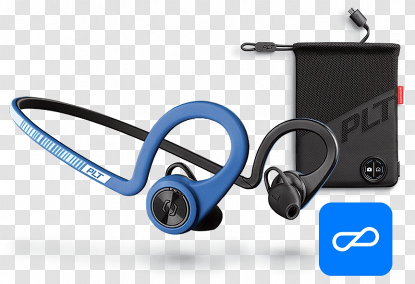 Plantronics BackBeat FIT Xbox 360 Wireless Headset Headphones - Backbeat Fit Transparent PNG