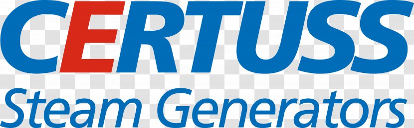 CERTUSS Dampfautomaten GmbH & Co. KG Logo Steam Generator Boiler - Blue - Banner Transparent PNG